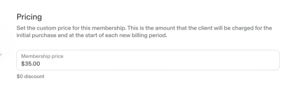 Creating a monthly membership in GlossGenius